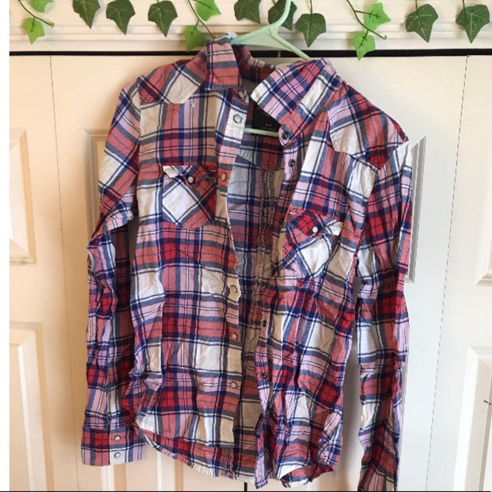 Red and White Flannel